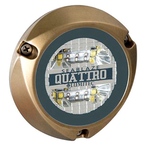 Lumitec® - SeaBlaze Quattro Series 3.85" Spectrum RGBW 2000 lm Surface Mount Underwater LED Light