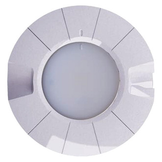 Lumitec® - Aurora 4"D 12V DC White/Blue Dimming Surface Screw Mount LED Courtesy Light