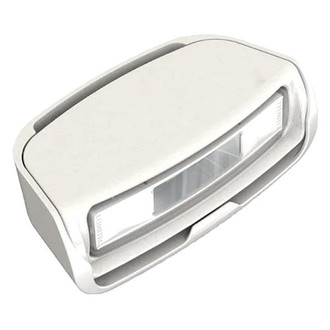 Lumitec® - Corsica 12 W 1200 lm 10 - 30 V DC 5.8" L x 2.8" H x 4.1" D White Housing Spectrum RGBW Flush Mount LED Spreader & Flood Light