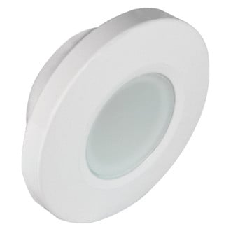 Lumitec® - Orbit 1.99"D 12V DC 160lm White Non-Dimming Recessed Screw Mount LED Courtesy Light