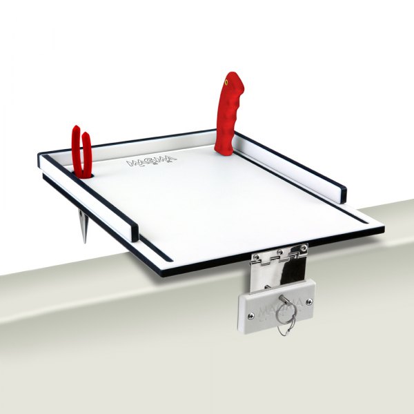 Magma® - Econo Mate™ 12" L x 16" W Serving/Cutting Table with Stainless Steel Hinged Gunnel Mount