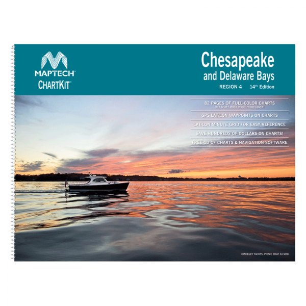 Maptech® - Chesapeake and Delaware Bays V14 Chart Kit