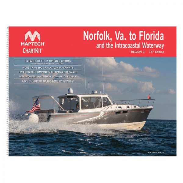 Maptech® - Norfolk Va. to Florida and the Intracoastal Waterway V14 Chart Kit