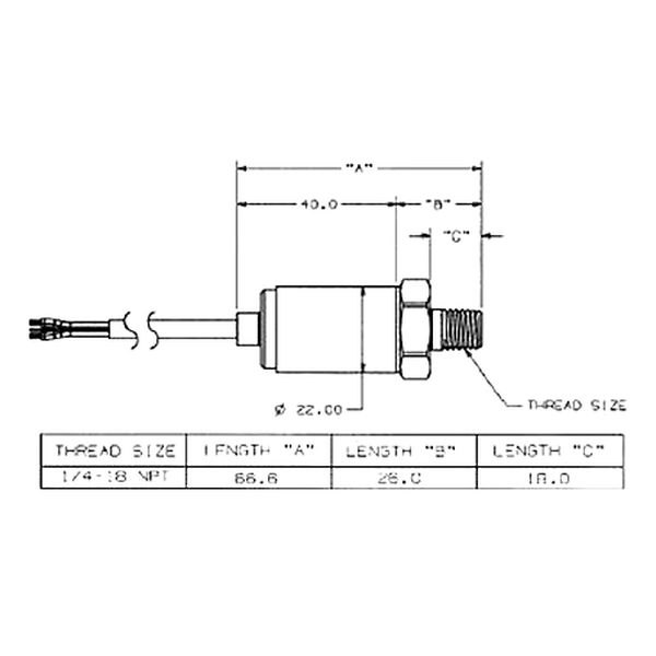 Maretron® - Pressure Transducer