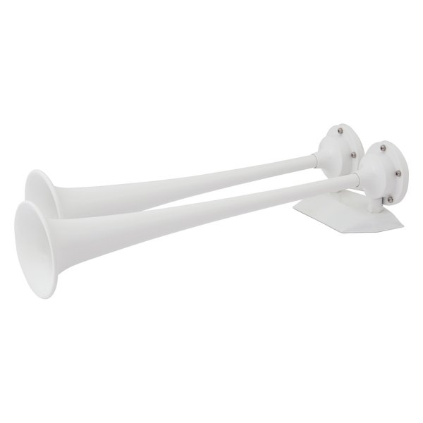 Marinco® - 12 V 121 dB White Epoxy Coated Dual Trumpet Air Horn