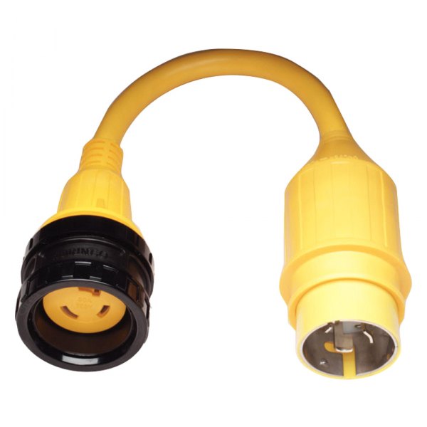 Marinco® - 30 A 125 V Female to 50 A 125 V Male Pigtail Adapter
