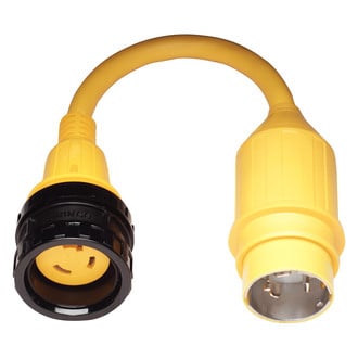 Marinco® - 30 A 125 V Female to 50 A 125/250 V Male Pigtail Adapter