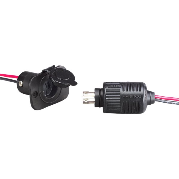 Marinco® - ConnectPro™ 40 A 12/36 V 16 AWG 2-Wire Trolling System/Downrigger Plug Kit & Receptacle