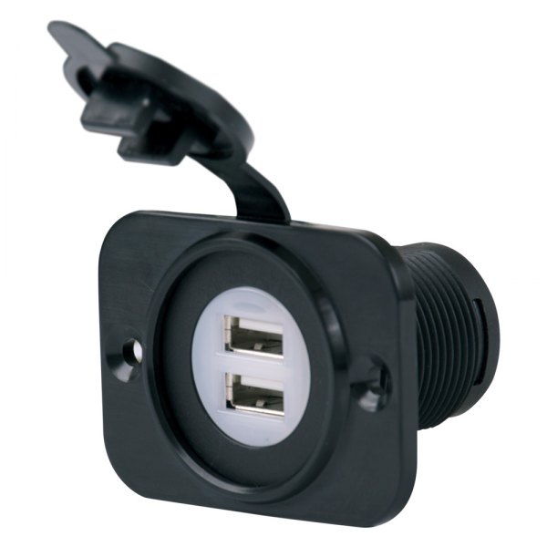 Marinco® - SeaLink™ 2 A 5 V Output Dual USB Power Socket with Cap