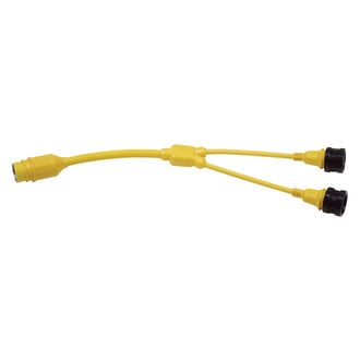 Marinco® - 2 x 30 A 125 V Female to 50 A 125/250 V Male Y-Adapter