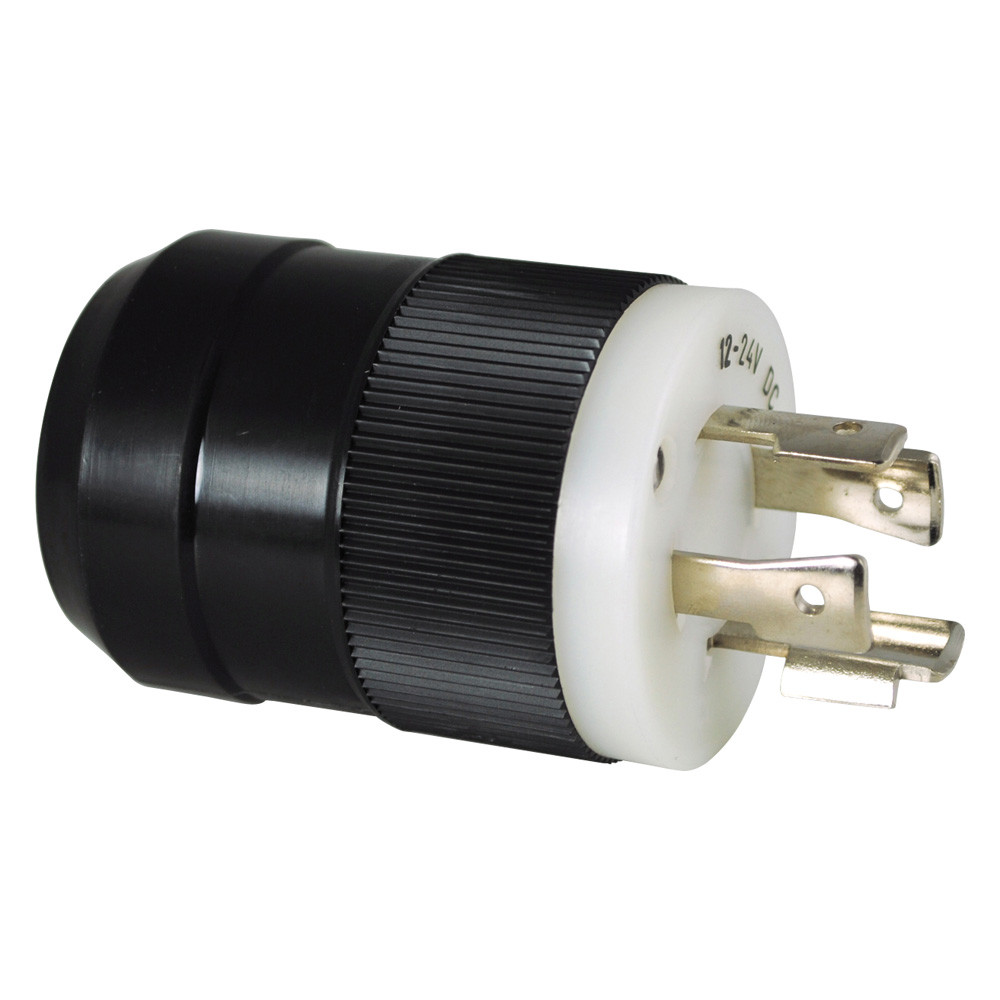 Marinco® 2018BP-24 - 60 A 12/24 V 8 AWG 4-Wire Black Trolling