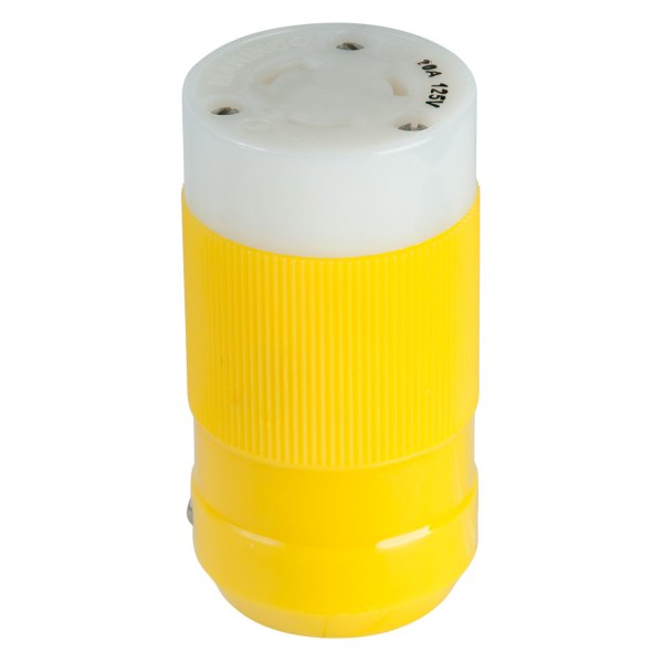 Marinco® - 20 A 125 V 2-Pole 3-Wire Yellow Female Connector