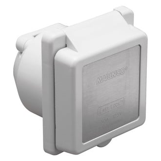 Marinco TV97 Waterproof TV Outlet For Marine And RV Use - Weatherproof Cable Connection