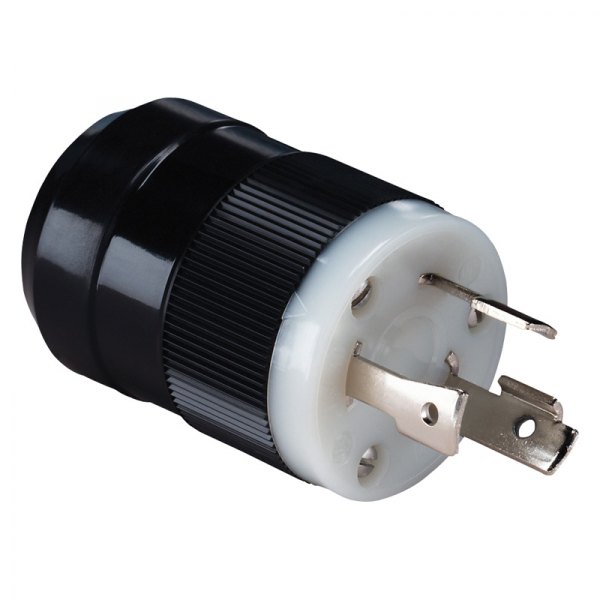 Marinco® - 30 A 125 V 3-Wire Locking Trolling Motor Male Plug