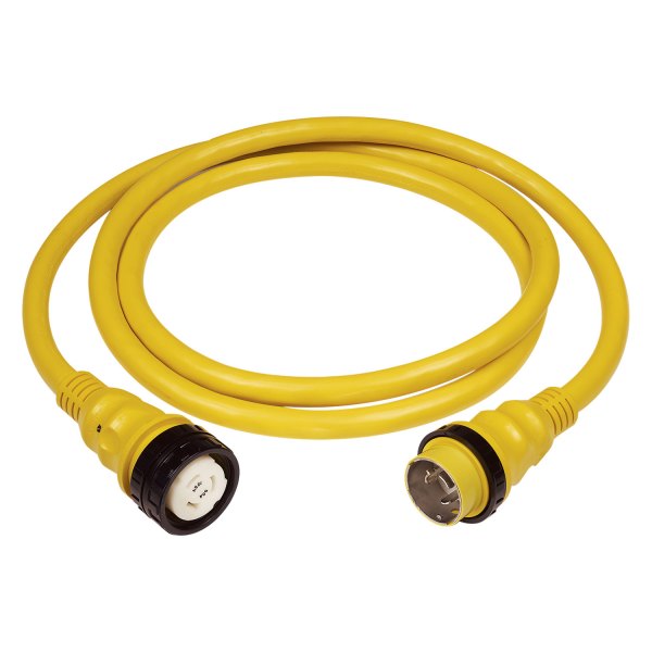 Marinco® - 50 A 125/250 V 50' Yellow Power Cord