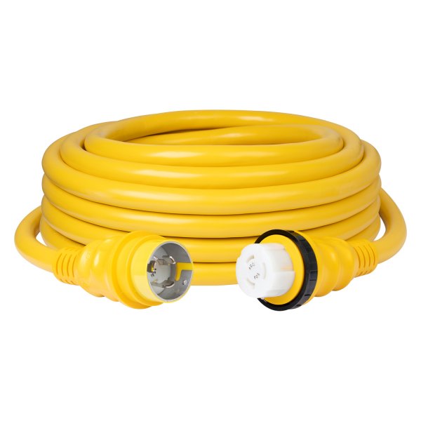 Marinco® - 50 A 125 V 25' Yellow Power Cord