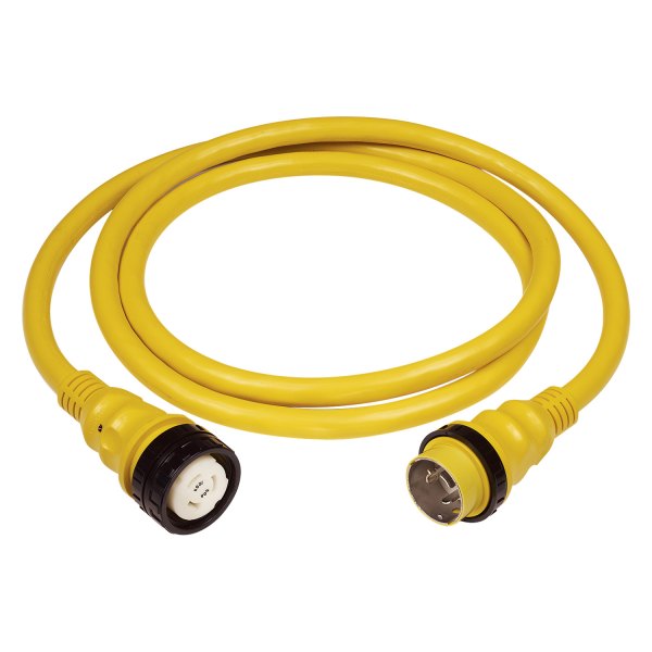 Marinco® - 50 A 125 V 50' Yellow Power Cord