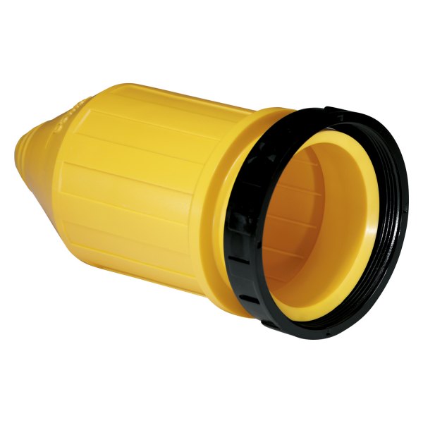 Marinco® - 50 A 230 V Yellow Cover with Threaded Sealing Ring