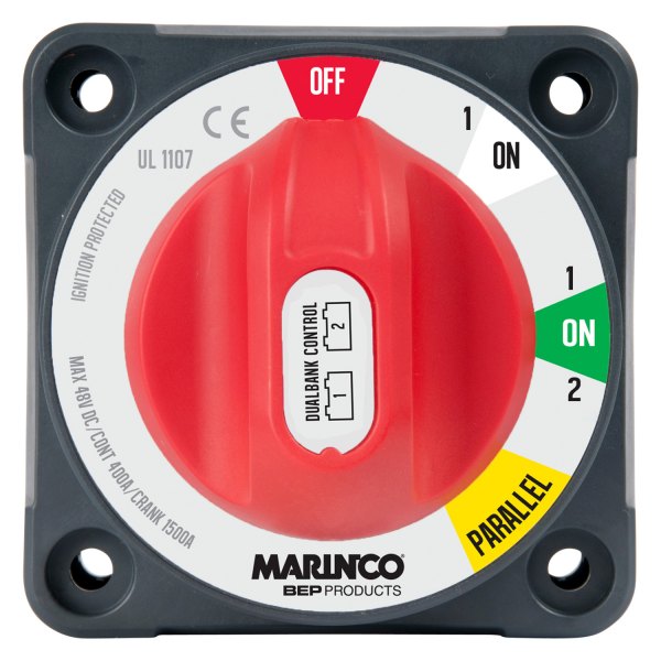 Marinco® - ProInstaller™ 400 A Dual Bank Battery Switch