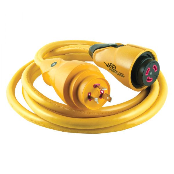 Marinco® - EEL™ 30 A 125 V 12' Yellow Shore Power Cord