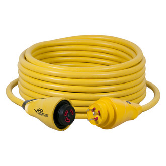 Marinco® CS30-50 - EEL™ 30 A 125 V 50' Yellow Shore Power Cord