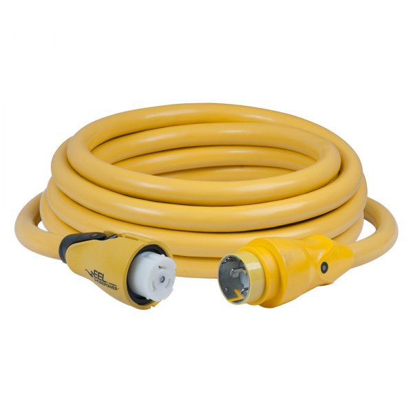 Marinco® - EEL™ 50 A 125 V 25' Yellow Shore Power Cord