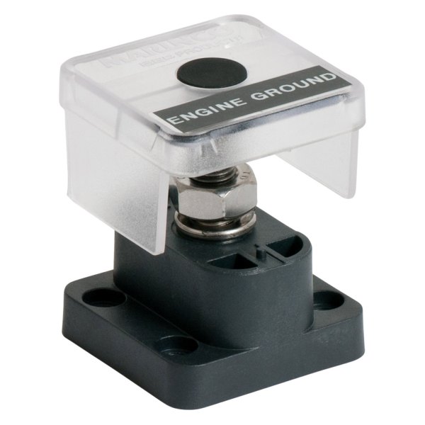 Marinco® - 10 mm Single Insulated Stud with Power Tap Plate
