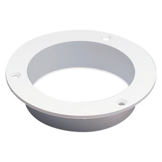 Marinco® - 6-3/4" L x 5-3/8" W x 3" H White PVC Clam Shell Vent