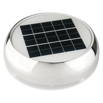 Marinco® N20804S - 4" D Stainless Steel Day/Night Solar Vent