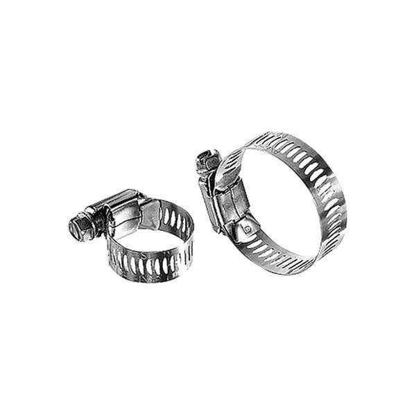 Marine Fasteners® - 0.5"-1.25" D Stainless Steel Worm Drive Hose Clamp, 1 Piece
