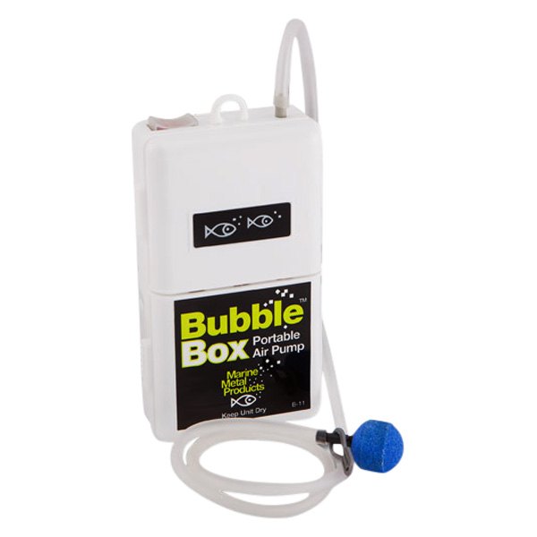Marine Metal Products® - 8 gal White Bubble Box Air Pump