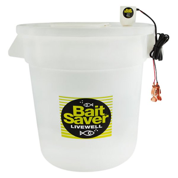 Marine Metal Products® - 20 gal White Bait Saver Livewell Bucket
