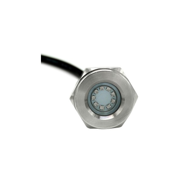 Marine Sport Lighting® - HydroBLAST™ Blue 259 lm 27 W Ultra Slim Drain Plug Thru-Hull Underwater LED Light