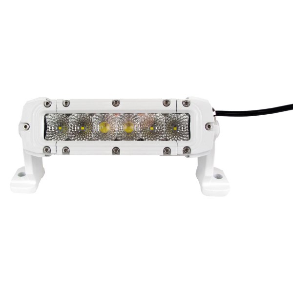 Marine Sport Lighting® - Single Row 30 W 2568 lm 9 - 32 V DC 8" L White LED Flood & Spot Light Bar