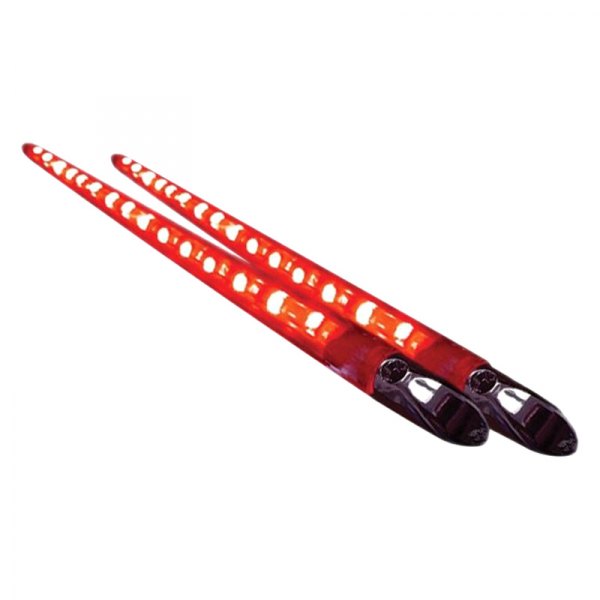 Marine Sport Lighting® - Extreme Series 13" L Red LED Flood Light Bar
