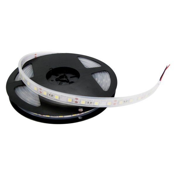 Marine Sport Lighting® - 16'L 12V DC RGB Surface Mount LED Strip Light with Clear Waterproof Sleeve