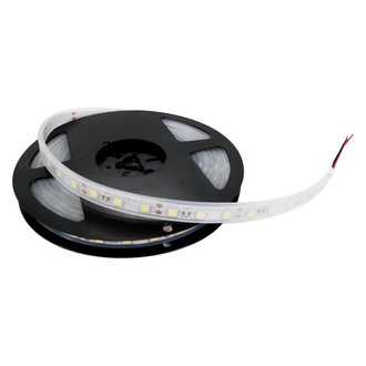 Marine Sport Lighting® - 16'L 12V DC Clear Silicone Surface Mount LED Strip Light with Clear Waterproof Sleeve