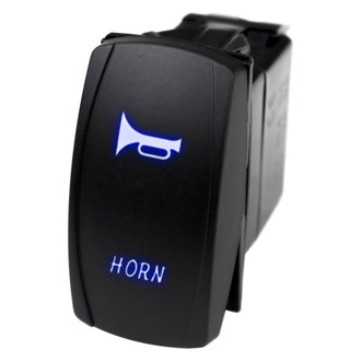 Marine Sport Lighting® - 12 V DC 20 A On/Off SPST LED Rocker Switch for Horns , 5 Pieces