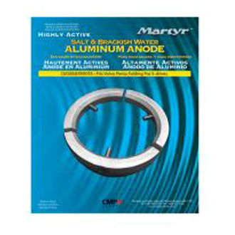 Martyr® CM3858399KITZ - Volvo Penta Zinc Propeller Anode Kit (3 Pieces)
