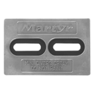 Martyr® - Diver's Dream™ Aluminum Rectangular Hull Plate Anode