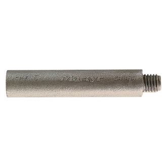 Martyr® - 1.92" L x 0.375" D 5/16" UNC Zinc Pencil Anode W/O Plug