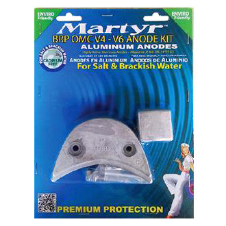 Martyr® CMOMCV4V6KITM - OMC Magnesium Anode Kit