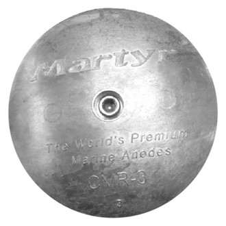 Martyr® - Zinc Rudder/Trim Tab Anode with Allen Screw
