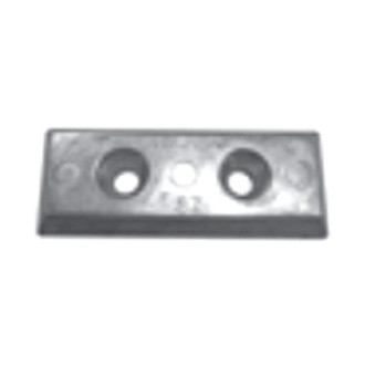 Martyr® - Sea Straner™ 3.8" L x 1.5" W x 0.5" H Aluminum Rectangular Hull Plate Anode