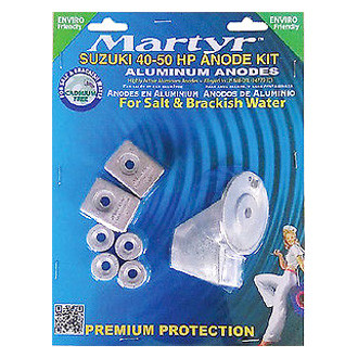 Martyr® CMSZ4050KITA - Suzuki Aluminum Anode Kit