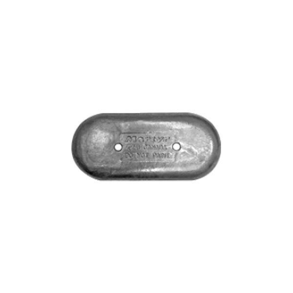 Martyr® - 14" L x 6.25" W x 1.25" H Magnesium Oval Hull Plate Anode