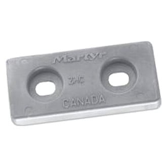 Martyr® - 6.25" L x 2.75" W x 0.75" H Zinc Rectangular Hull Plate Anode