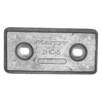 Martyr® - 8" L x 4" W x 0.76" H Zinc Rectangular Hull Plate Anode