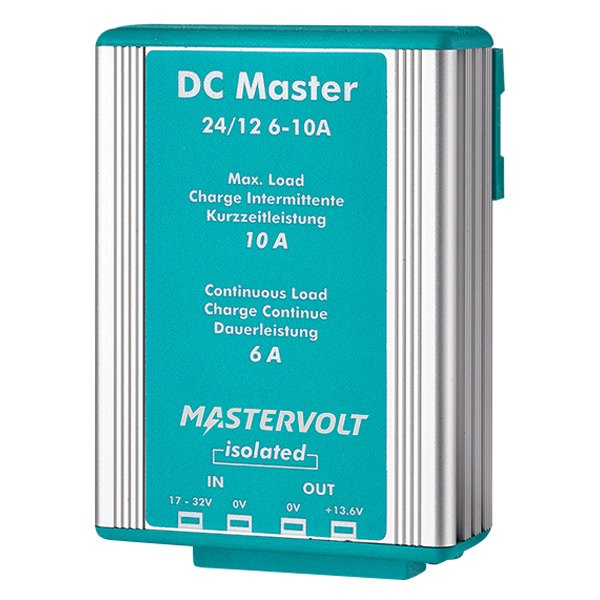 Mastervolt® - DC Master 6 A 20-32 V Input/13.6 V Output 82-136 W Isolated Converter