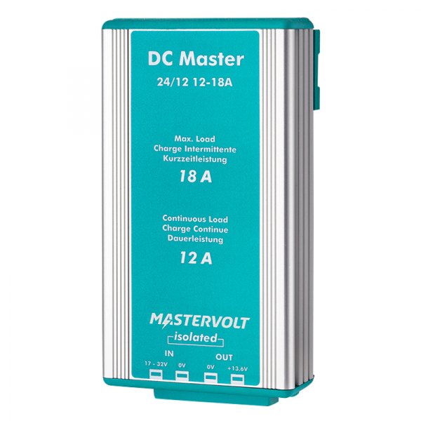 Mastervolt® - DC Master 12 A 20-32 V Input/13.6 V Output 164-245 W Isolated Converter